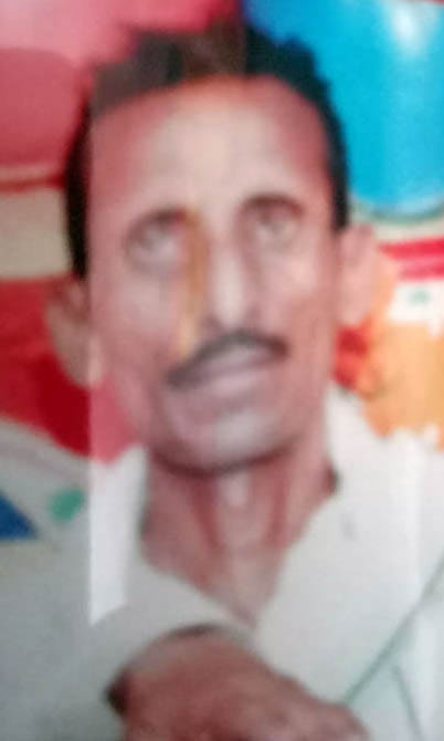 मृतक तोताराम की फाइल फोटो। मृतक तोताराम की फाइल फोटो।