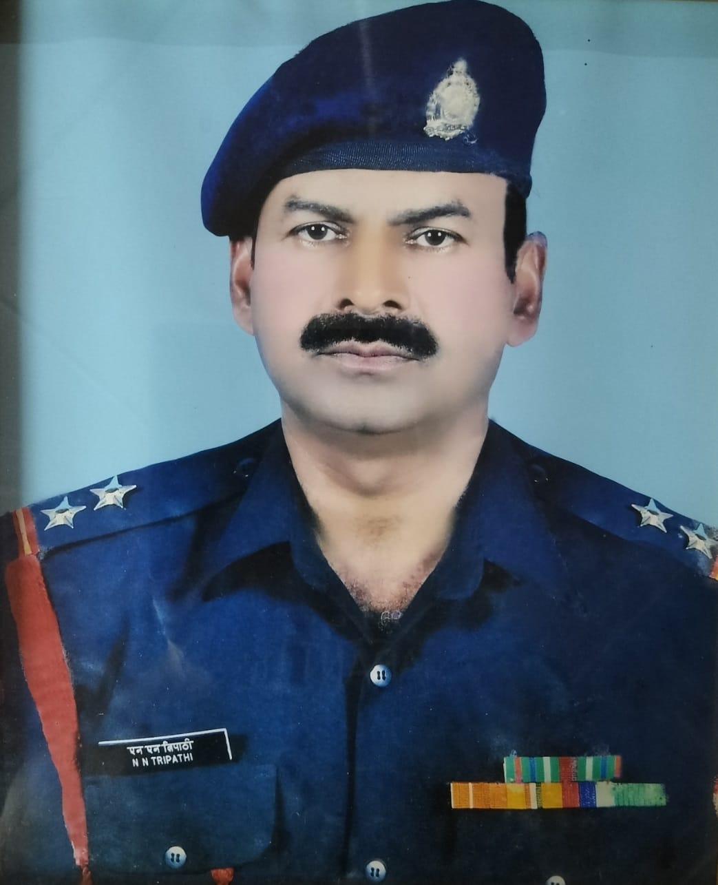 नमो नारायण तिवारी।पूर्व सूबेदार