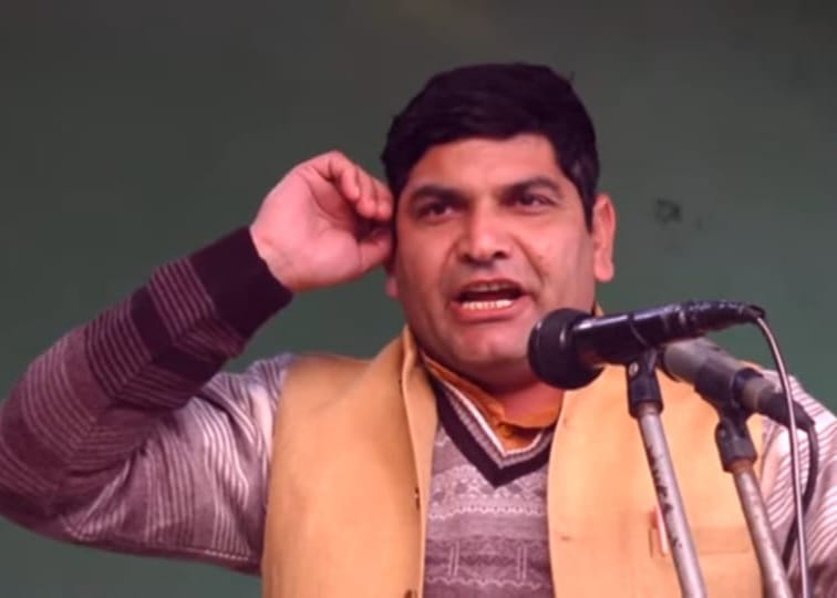 रागिनी गायक धर्मेंद्र तोमर हिलवाड़ी का फाइल फोटो