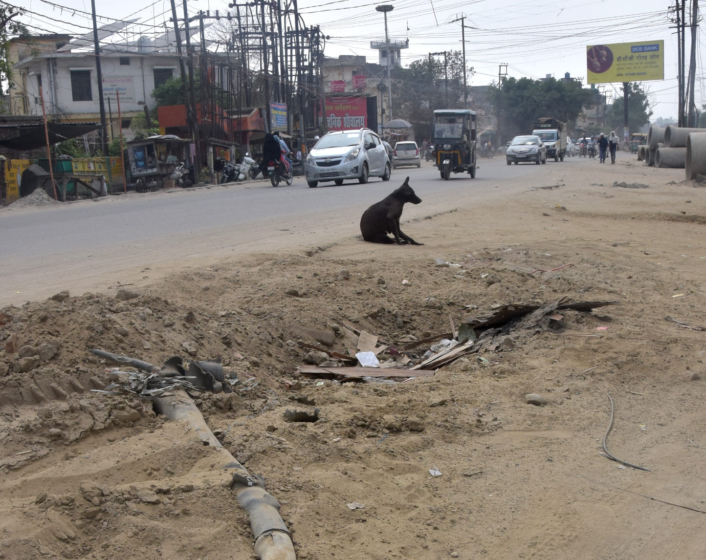 अंबाला रोड कावड़ मार्ग गड़ढो में तब्दील अंबाला रोड कावड़ मार्ग गड़ढो में तब्दील