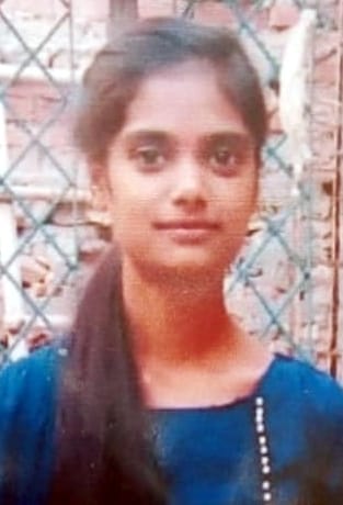लापता युवती ज्योति का फाइल फोटो।