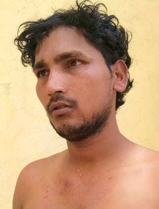 घायल गौरव। संवाद
