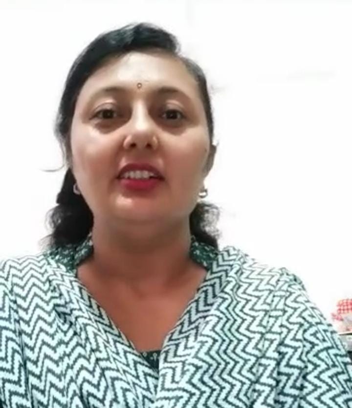 आंगनबाड़ी कार्यकर्ता संतोष गुलाटी। संवाद आंगनबाड़ी कार्यकर्ता संतोष गुलाटी। संवाद
