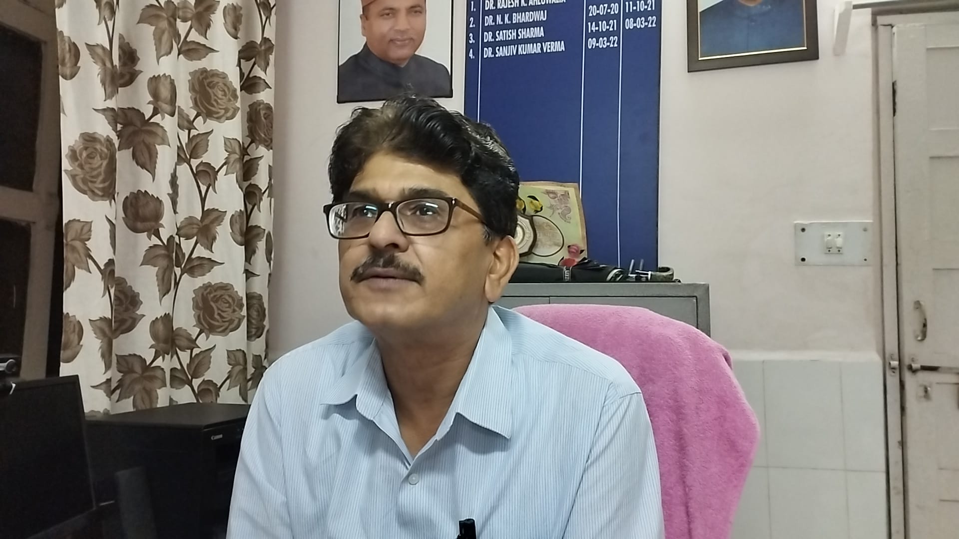 चिकित्सा अधीक्षक डॉ संजीव वर्मा।संवाद