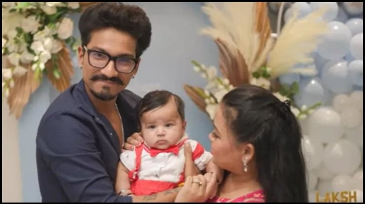 Bharti Singh Haarsh Limbachiyaa Reveals Son Laksh Aka Gola Face In A Adorable Video Getting