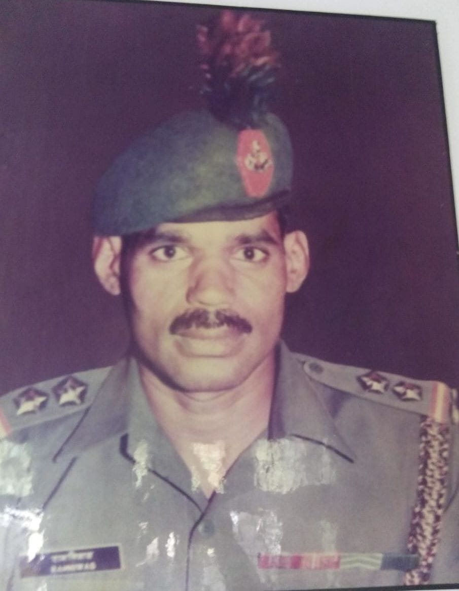 कारगिल हीरो सूबेदार रामनिवास का फाइल फोटो। कारगिल हीरो सूबेदार रामनिवास का फाइल फोटो।
