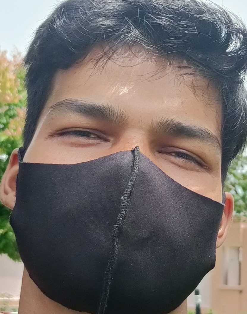 छात्र दीपक कुमार।