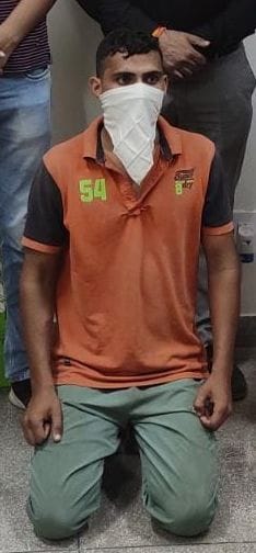 मामले मे आरोपी अमित। विज्ञप्ति मामले मे आरोपी अमित। विज्ञप्ति