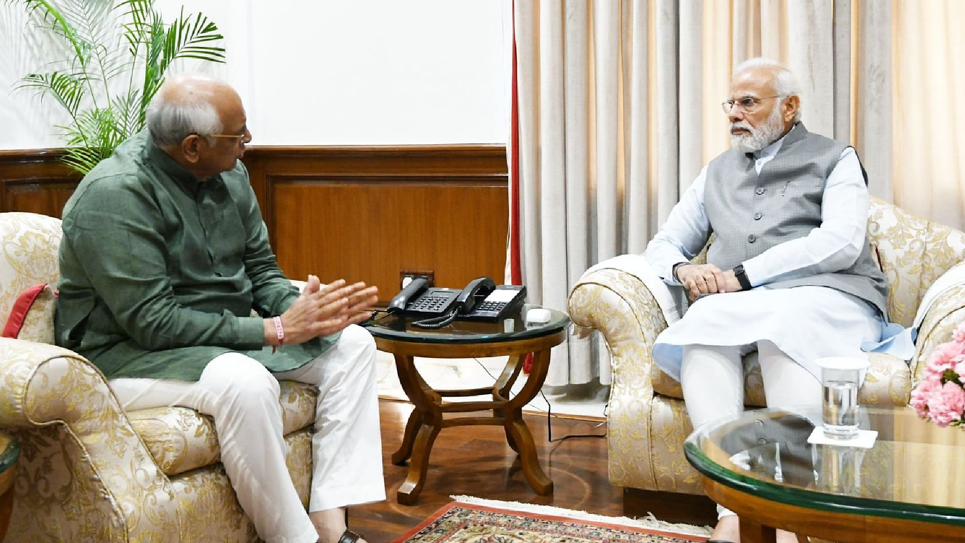 Jagdeep Dhankhar Meets Venkaiah Naidu Pm Narendra Modi Met Bhupendra ...