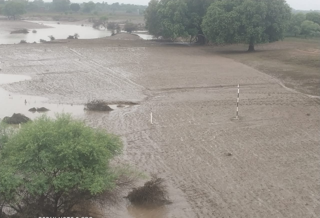 31बीएनडीपी 22 खप्टिहा कलां क्षेत्र में केन का घटता पानी। 31बीएनडीपी 22 खप्टिहा कलां क्षेत्र में केन का घटता पानी।