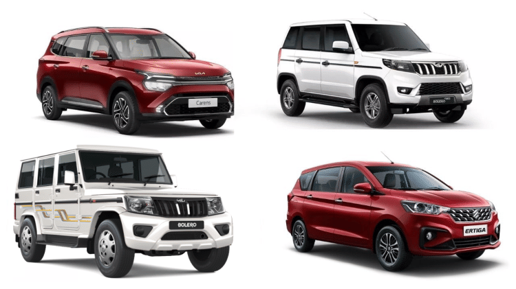 7 Seater Cars Under 10 Lakh In India Maruti Mahindra Kia Toyota - 7 ...