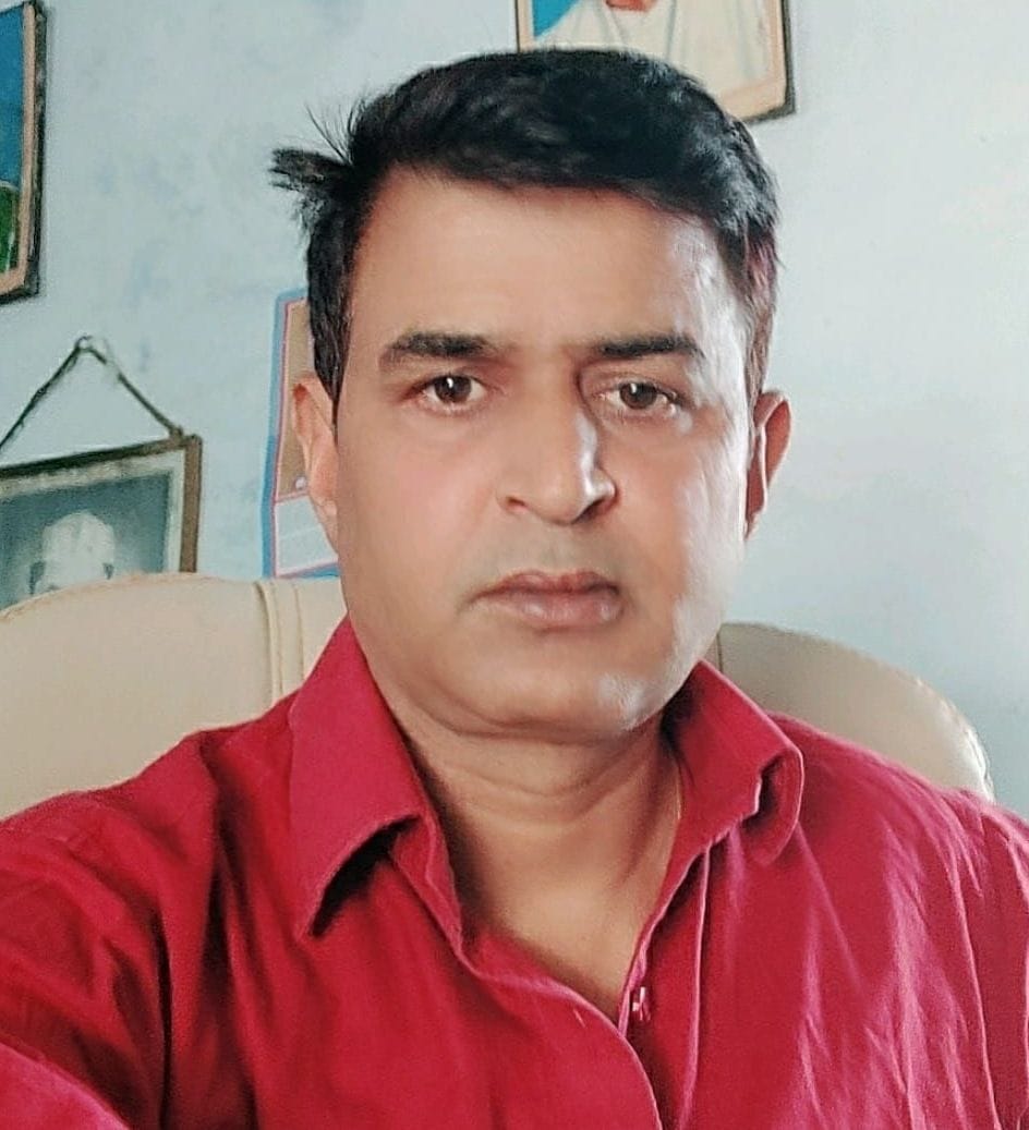 जेबीटी अध्यापक राजेश कुमार। जेबीटी अध्यापक राजेश कुमार।