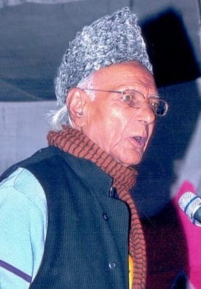 शामली के कस्बा कैराना के मशहूर शायर मुजफ्फर रज्मी की फाइल फोटो। शामली के कस्बा कैराना के मशहूर शायर मुजफ्फर रज्मी की फाइल फोटो।