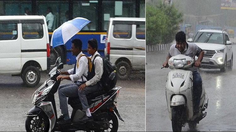 Delhi Climate: Rain has washed away the air pollution of Delhi-NCR, Badra will rain closely right this moment;  yellow alert issued