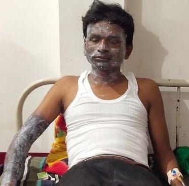नर्सिंग होम में भर्ती एसएसओ अजय कुमार गुप्ता। संवाद नर्सिंग होम में भर्ती एसएसओ अजय कुमार गुप्ता। संवाद