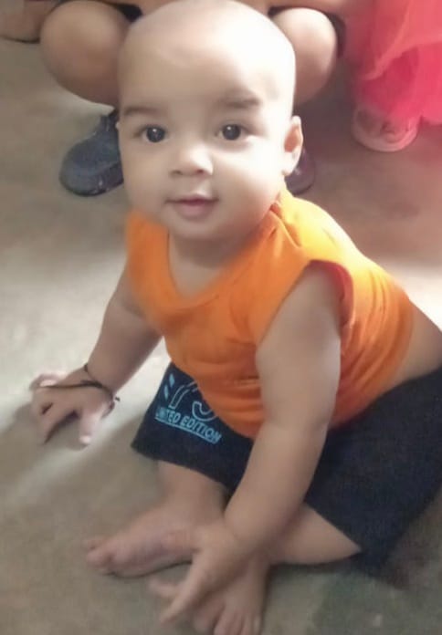 मृतक बच्चे अम्मान का फाइल फोटो।