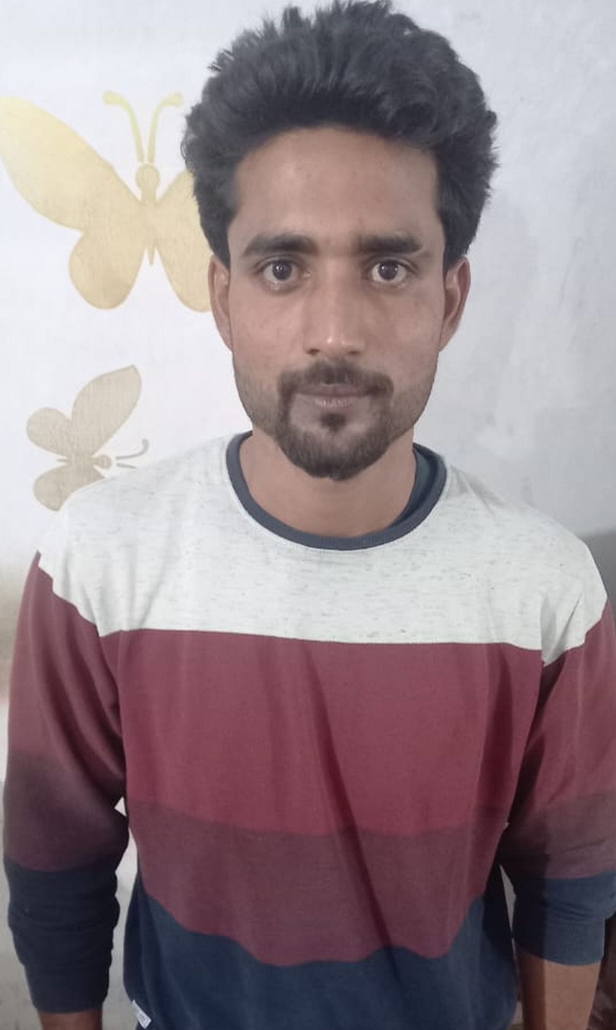 गांव सिकंदरपुर काकोड़ी में हुई हत्या का आरोपी सौरभ। संवाद