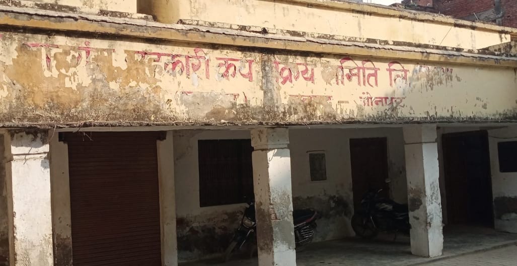 शाहगंज राजकीय धान क्रय केंद्र नगरपालिका शाहगंज। संवाद शाहगंज राजकीय धान क्रय केंद्र नगरपालिका शाहगंज। संवाद