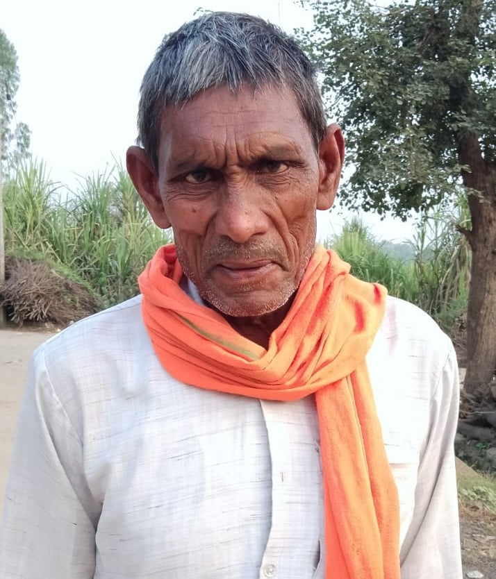 मंडावर क्षेत्र के गंगा खादर के वीर सिंह। मंडावर क्षेत्र के गंगा खादर के वीर सिंह।