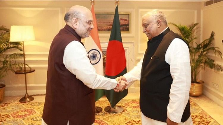 India-Bangladesh: Amit Shah meets Bangladesh Home Minister, raises issue of attacks on minority Hindus