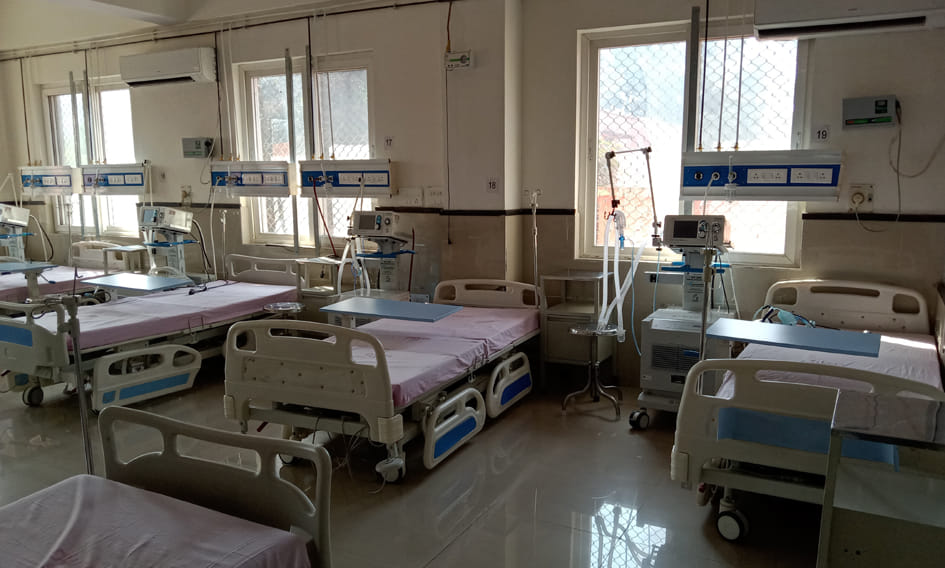 जिला अस्पताल का पीकू वार्ड जिला अस्पताल का पीकू वार्ड