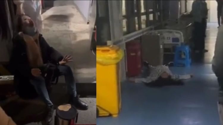 ऑक्सीजन के संकट से लोग घुट-घुटकर दम तोड़ रहे हैं।