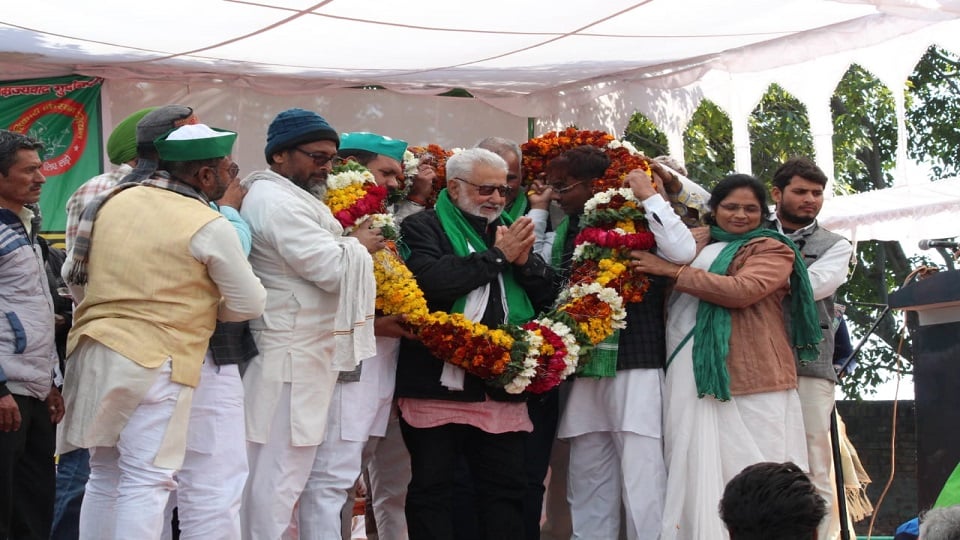 डॉ दर्शन पाल का स्वागत