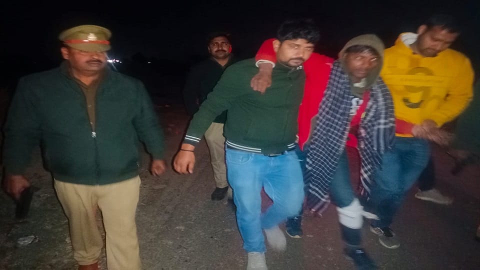 मुठभेड़ में दबोचा गया आरोपी