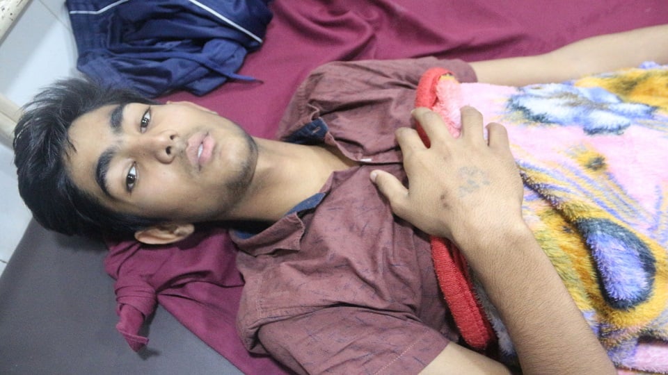 बीमार लड़का