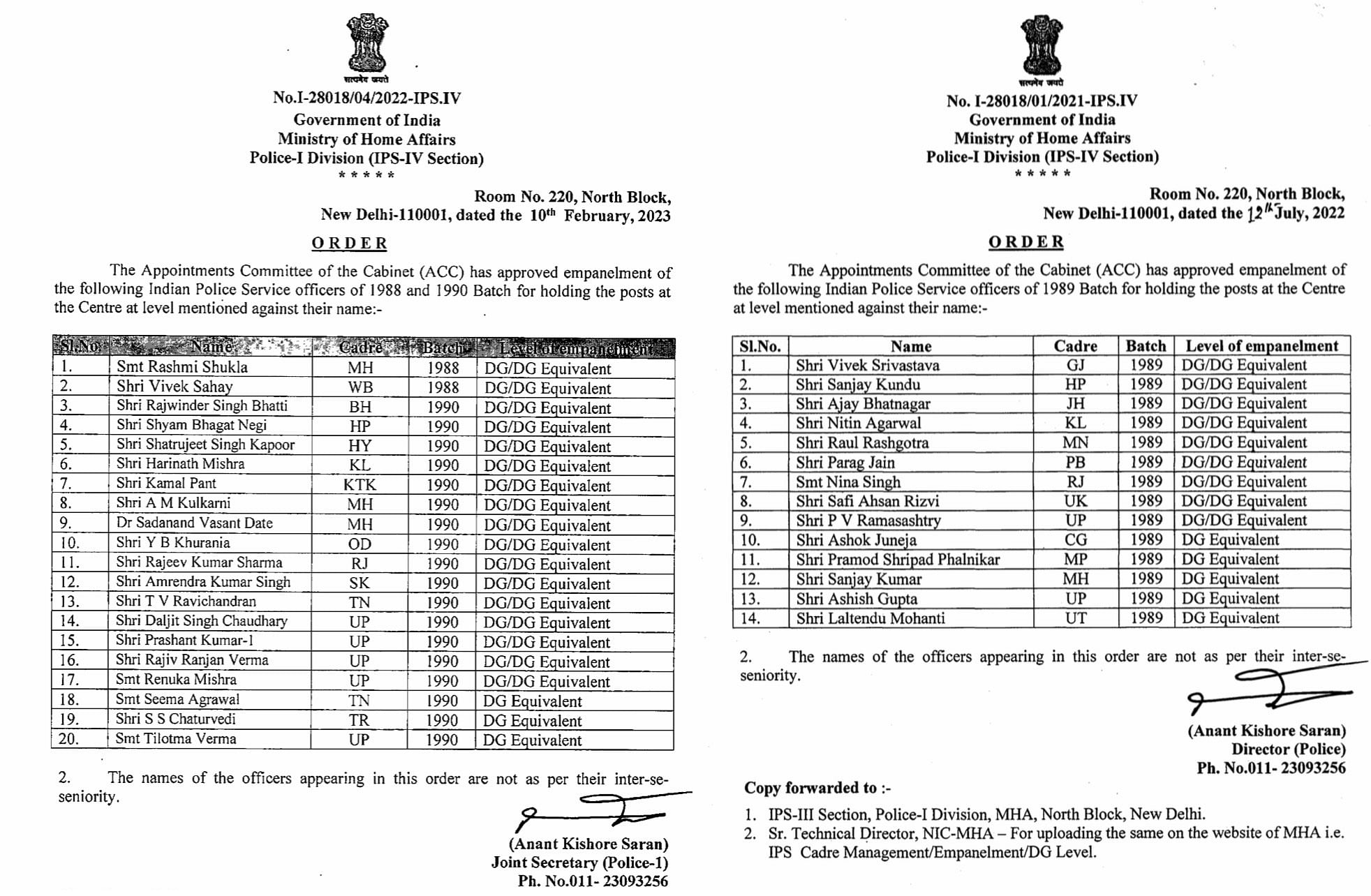 Bsf Could Not Get A Permanent Dg In 156 Days, The Center Neither Trusts