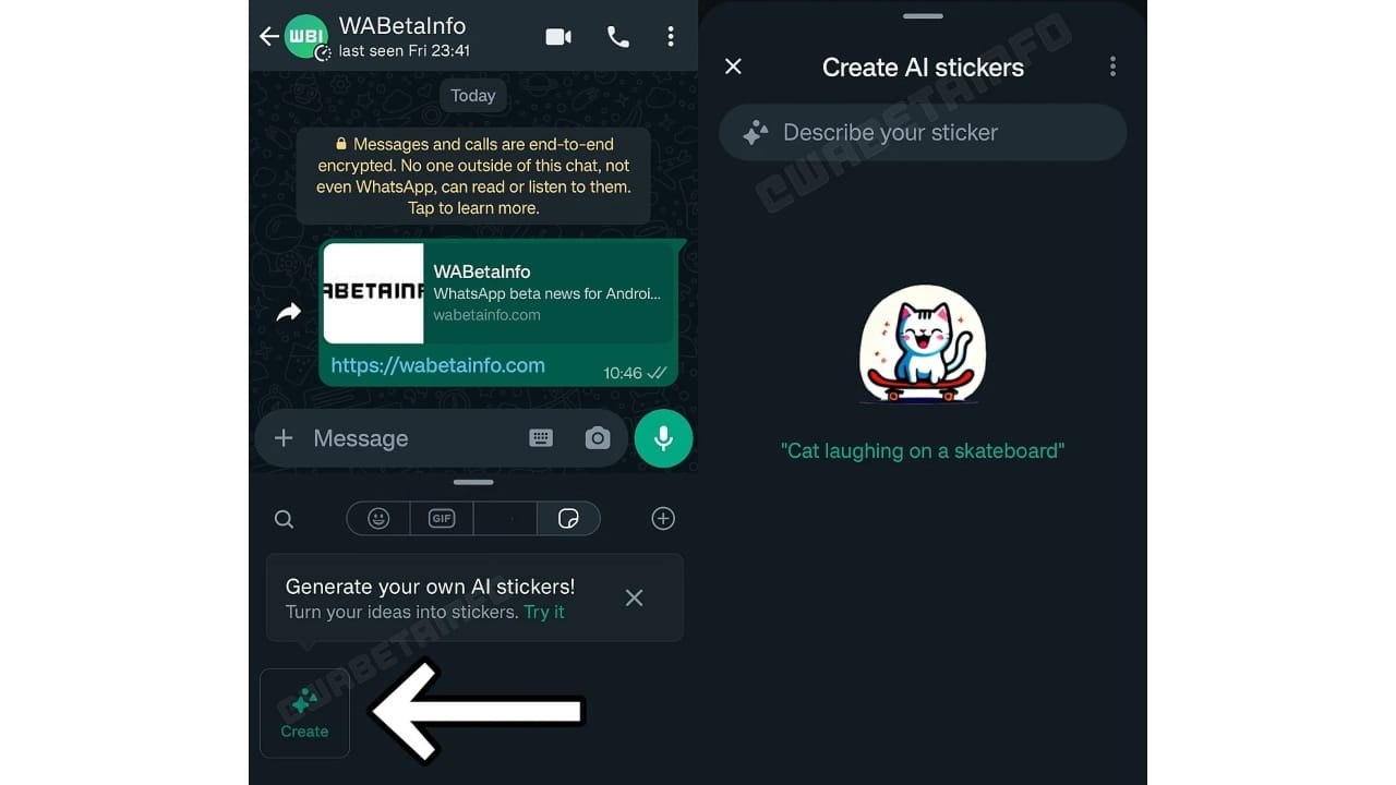 WhatsApp को मिला AI का सपोर्ट, अब चैटिंग करते हुए ही बना सकेंगे स्टीकर, जानें इसके फायदे
