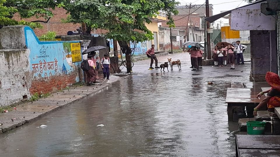 बारिश से जलभराव