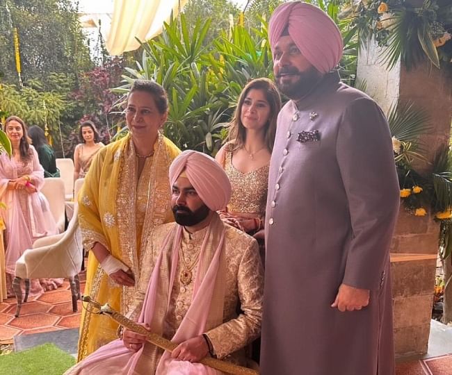 Navjot Singh Sidhus Son Karan Sidhu Gets Married Know About Inayat