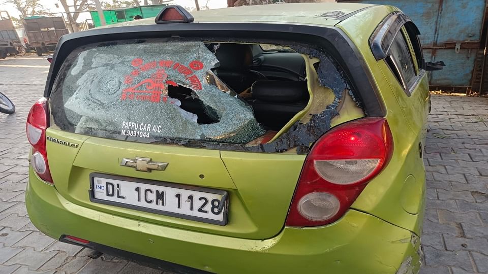 क्षतिग्रस्त कार