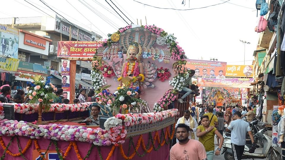 अग्रसेन शोभा यात्रा