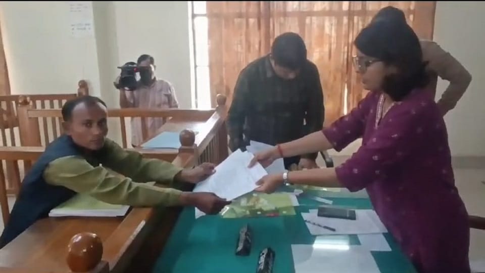 राष्ट्रीय शोषित समाज पार्टी के प्रत्याशी भूपेंद्र धनगर