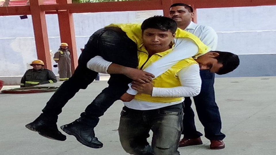 अलीगढ़ में मॉक ड्रिल