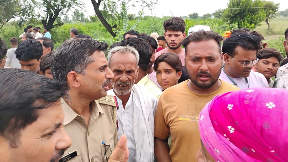 परिजन का हंगामा