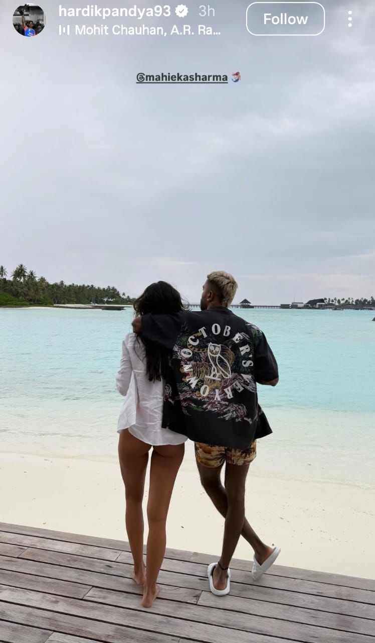 हार्दिक पांड्या ने माहिका शर्मा संग रिश्ते की पुष्टि की? मालदीव वेकेशन की तस्वीरें हुईं वायरल 3 हार्दिक पांड्या ने माहिका शर्मा संग रिश्ते की पुष्टि की? मालदीव वेकेशन की तस्वीरें हुईं वायरल