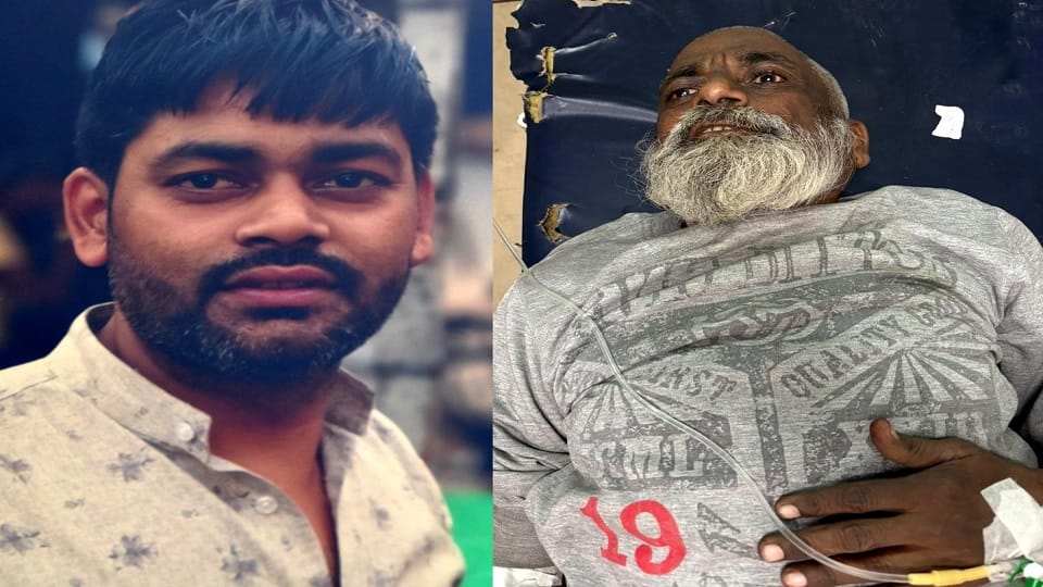 मृतक बेटा सोनू और घायल पिता प्रवेश