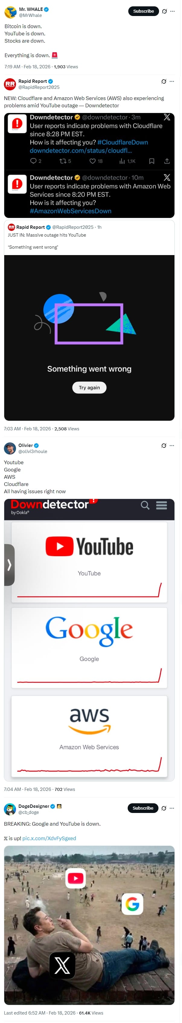 YouTube Down: क्या US में 2.40 लाख से अधिक यूट्यूब यूजर्स प्रभावित, सेवाएं कब सामान्य? कंपनी ने दिया ये अपडेट