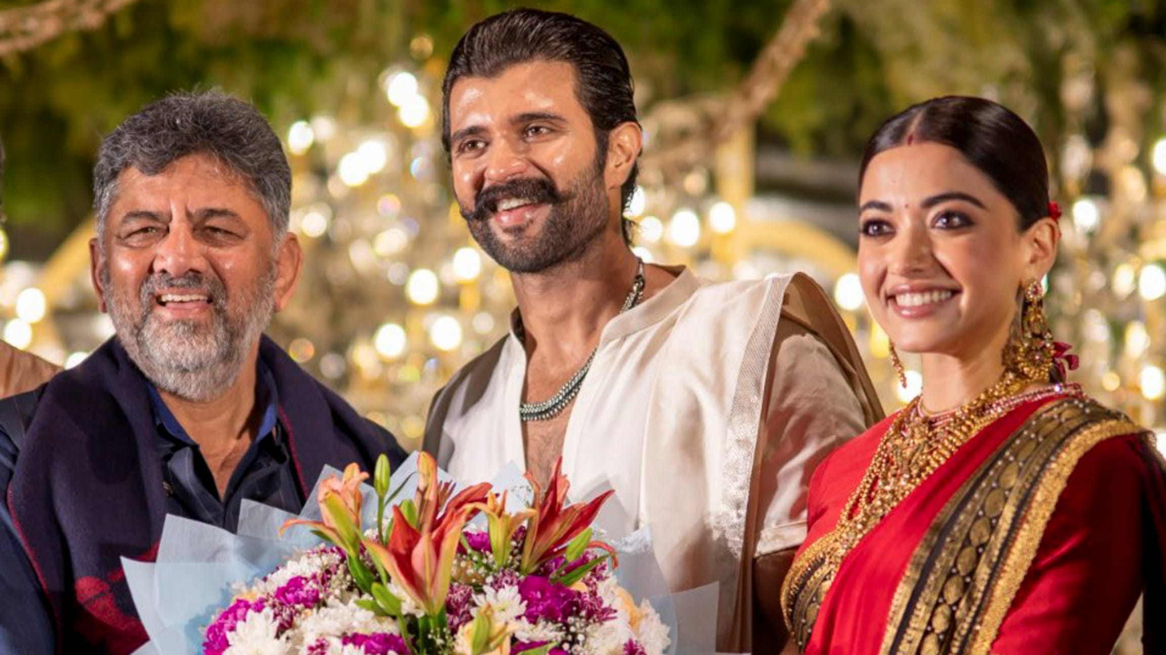 Rashmika Mandanna Vijay Deverakonda Reception
