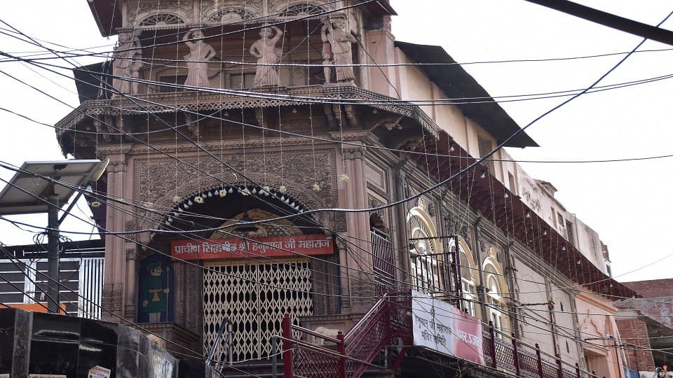 मूंछों वाले हनुमानजी का मंदिर महावीरगंज अलीगढ़