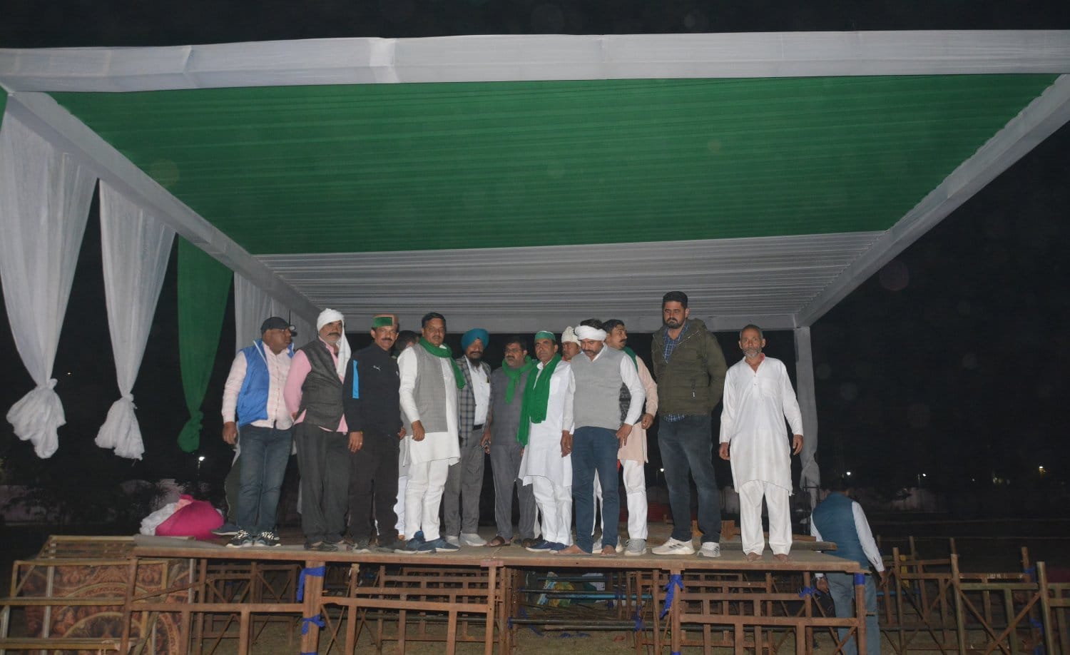 भाकियू की महापंचायत के लिए सिसौली से रवाना हुए किसान भाकियू की महापंचायत के लिए सिसौली से रवाना हुए किसान