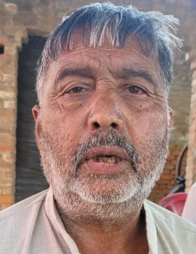 08बीडीएन47-वजीरगंज इलाके में एक्सप्रेस-वे को खोदी गई मिट्टी।संवाद