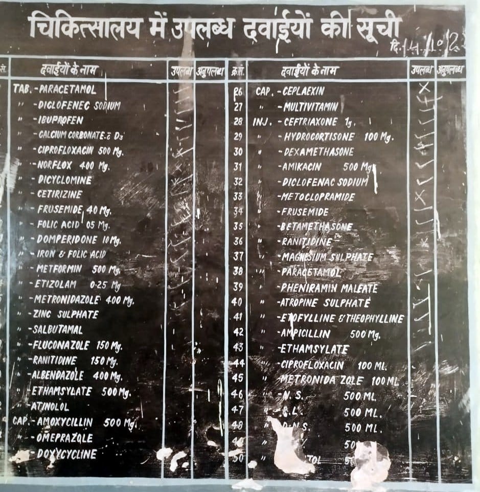 अस्पताल के प्रतीक्षालय में हो रहा है इलाज अस्पताल के प्रतीक्षालय में हो रहा है इलाज