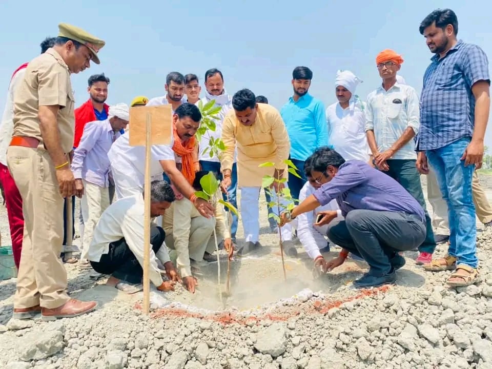 एसडीएम शैलेश दुबे को अमरूद का पौधा भेंट करते हियुवा कार्यकर्ता एसडीएम शैलेश दुबे को अमरूद का पौधा भेंट करते हियुवा कार्यकर्ता