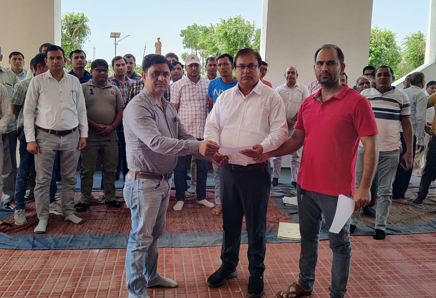 फोटो 32- दीनबंधु छोटू राम विज्ञान एवं प्रौद्योगिकी विश्वविद्यालय, मुरथल में राज्यपाल के नाम विव