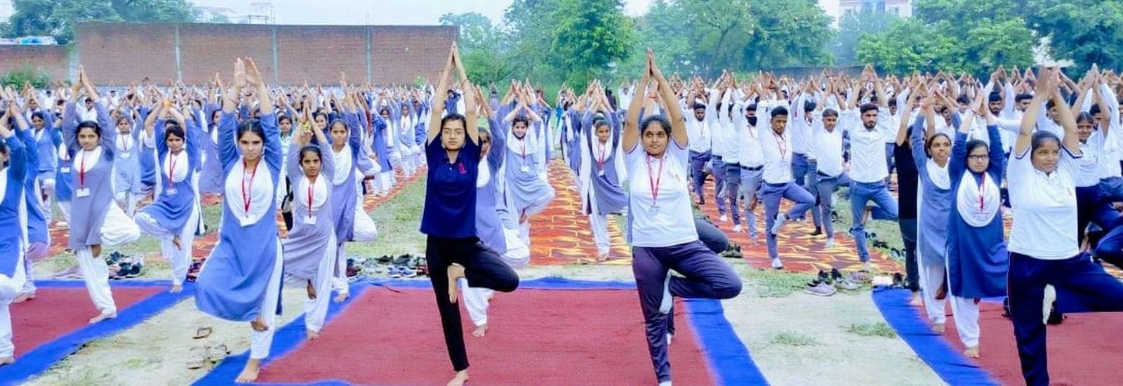 कुंवरगांव में निकाली गई शोभायात्रा। संवाद