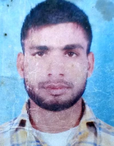 मृतक राजीव यादव का फाइल फोटो।